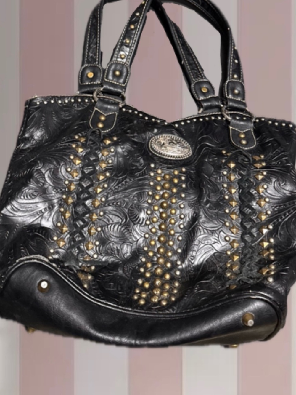 Montana West Western Faux-Leather Purse